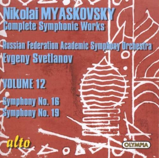 Myaskovsky Syms 16. 19