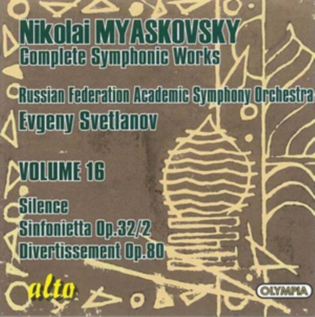 Myaskovsky Lyric Concertino / Svetlanov