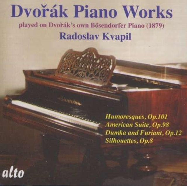 Dvorak Pno Music On His Own Piano