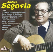 Segovia Plays Incl El Mestre