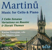 Martinu Cello Sonatas 1-3