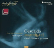 Gesualdo Madrigali. Libri Terzo & Quarto