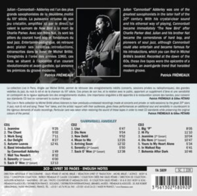 Live In Paris - 1960-1961