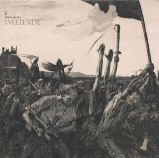Weltende Bone/black Marble Vinyl