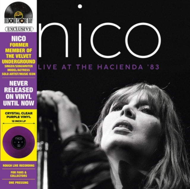Live At The Hacienda 83 Clear Purple Vny