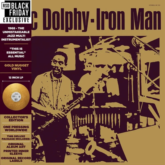 Iron Man Marble Gold Vinyl