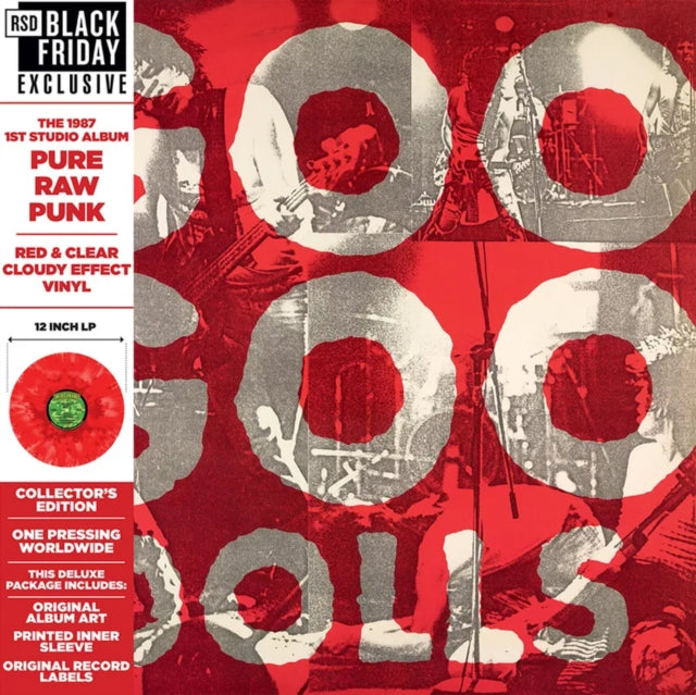Goo Goo Dolls Cloudy Red/white Vinyl