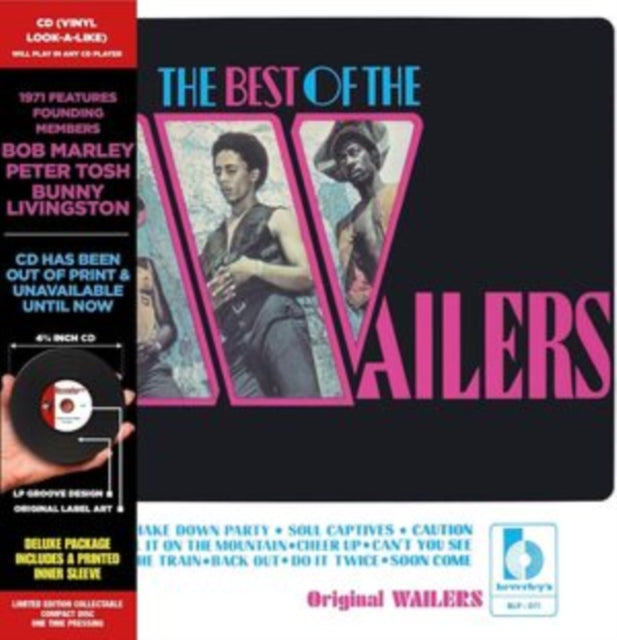 The Best Of The Wailers Vinyl Replica Cd