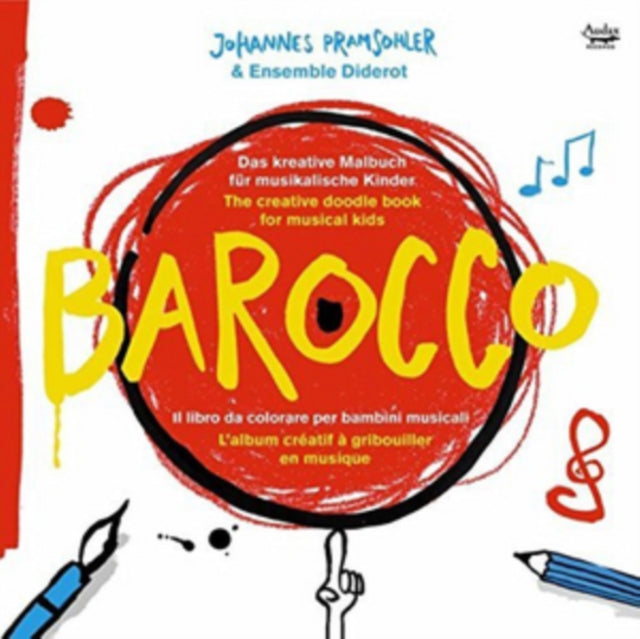 Barocco-the Creative Doodle Book For Mus