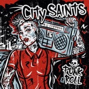 Punk & Roll Splatter On Babyblue Vinyl