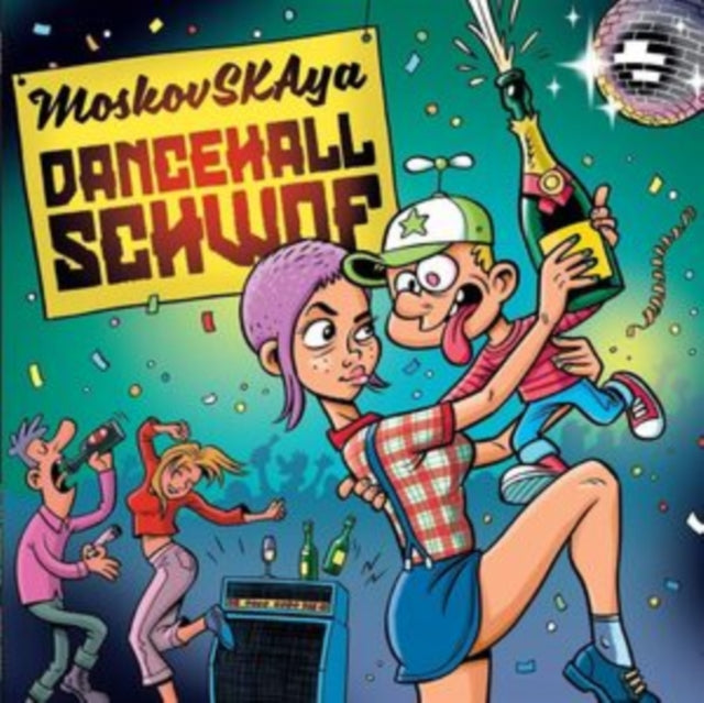 Dancehall Schwof Clear/black/white Splat