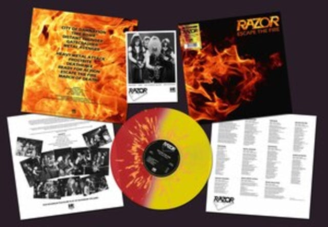 Escape The Fire Splatter Vinyl