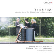 Diana Cemeryte Mondgesange Fur Blockflot