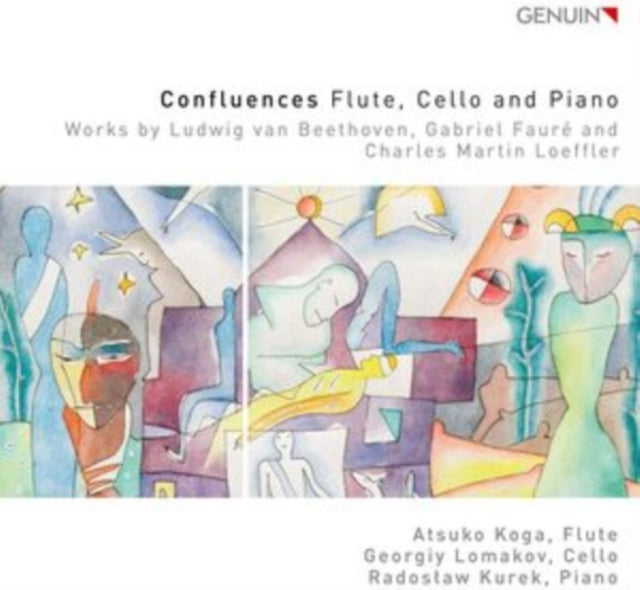 Confluences - Flute. Cello And Piano Wor