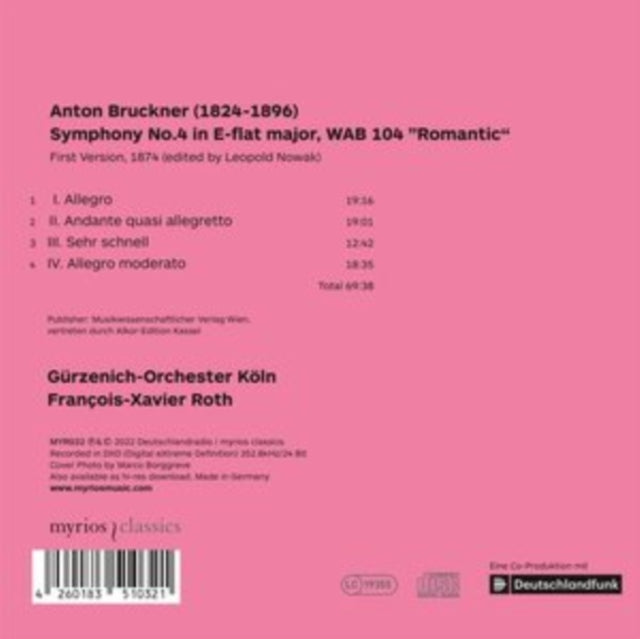Bruckner Symphony No. 4 First Version /
