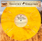 Country Greatest Yellow Marbled Vinyl