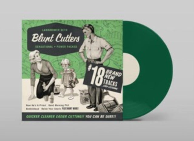 Blunt Cutters Transparent Green Vinyl
