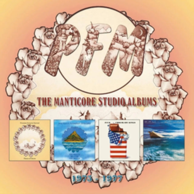 The Manticore Studio Albums Clamshell