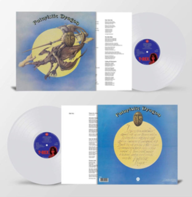 Futuristic Dragon Clear Vinyl