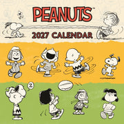 Peanuts Square Wall Calendar 2027