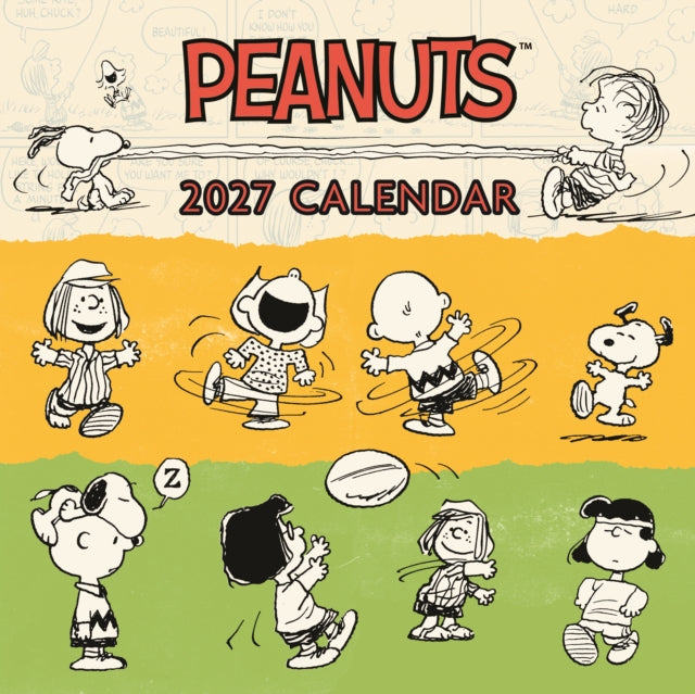 Peanuts Square Wall Calendar 2027