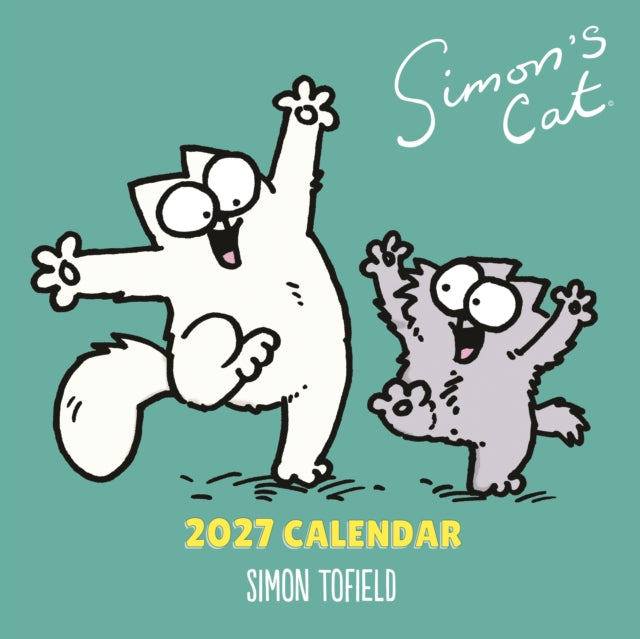 Simons Cat Square Wall Calendar 2027