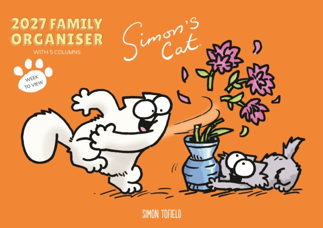 Simons Cat Wtv Planner A4 Calendar 2027