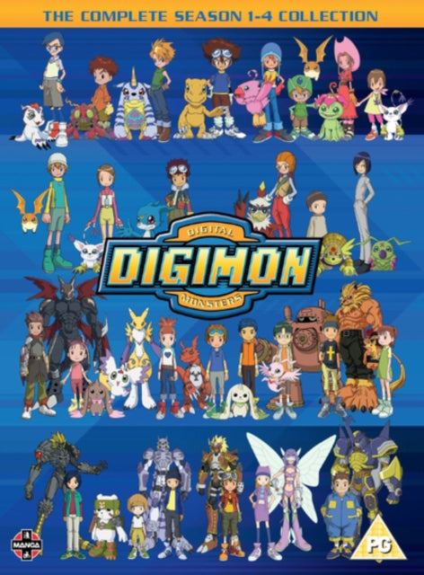 Digimon Digital Monsters Season 1-4