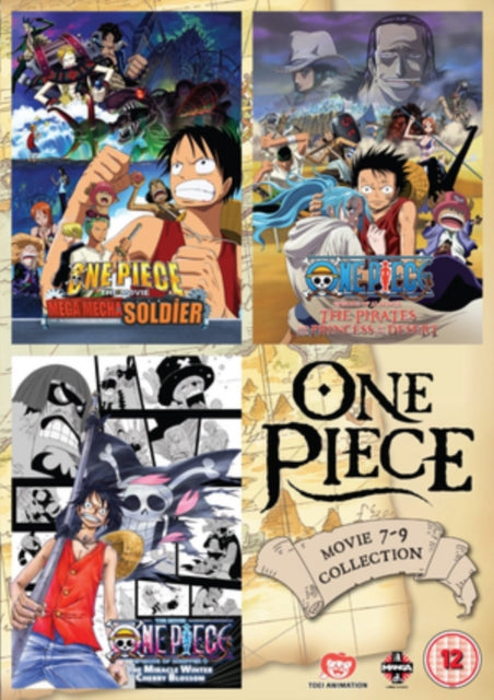 One Piece Movie Collection 3 Contains Fi