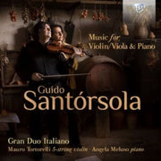 Santorsola Music For Violin/viola & Pian