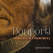 Bonporti Sonatas Op.6 For 2 Violins And