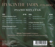 Jadin Piano Sonatas Op.4-6