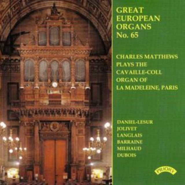 Great European Organs No. 65 La Madelein