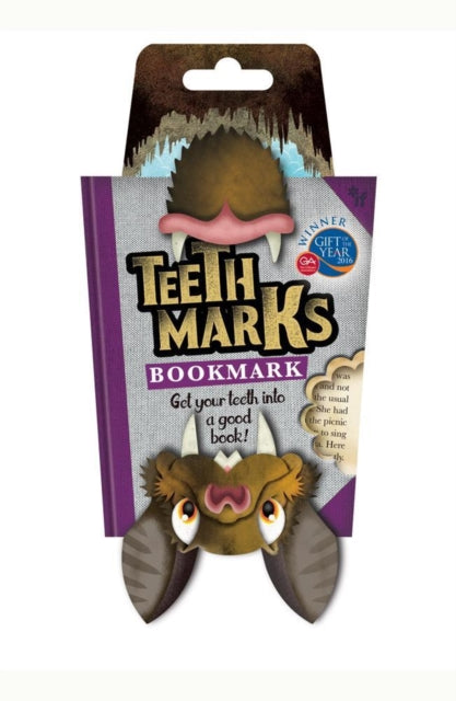 Teethmarks Bookmarks Bat