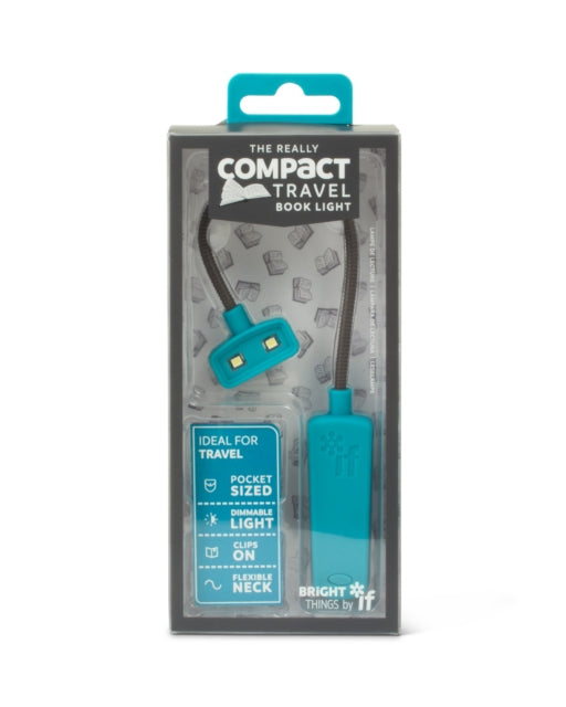 Really Compact Travel Book Light Turquoi
