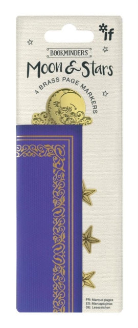 Bookminders Page Markers Moon Stars