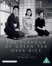 Flavour Of Green Tea Over Rice