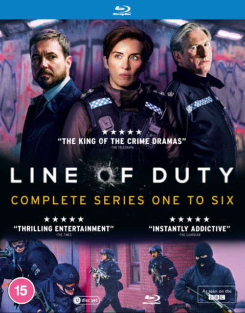 Line Of Duty Series 1-6