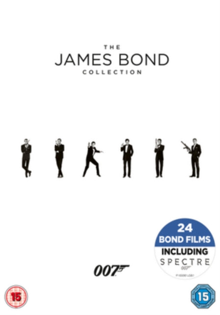 James Bond Boxset 24 Titles Dvd