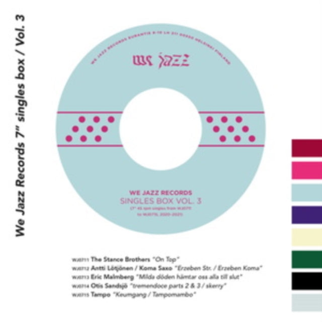 We Jazz Records 7 Inch Singles Box / Vol