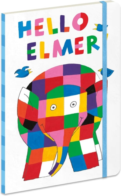 A5 Elastic Notebook 20cdu Elmer