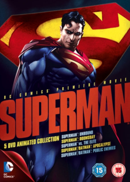 Superman 5 Dvd Animated Collection
