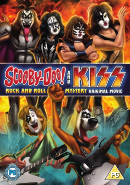 Scoobydoo Kiss Rock Roll Mystery