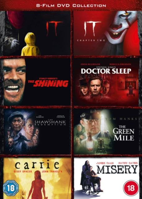 Stephen King 8 Film Collection