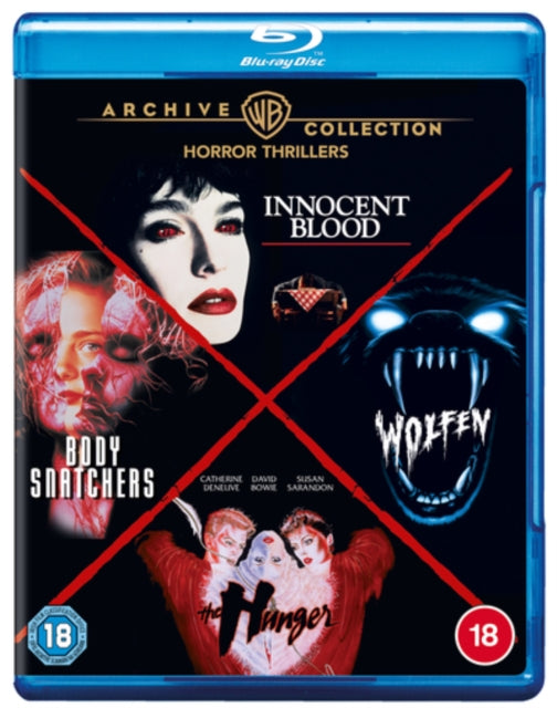 Horror Thrillers 4 Film Collection