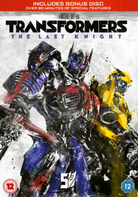 Transformers The Last Knight Dvd+itunes+