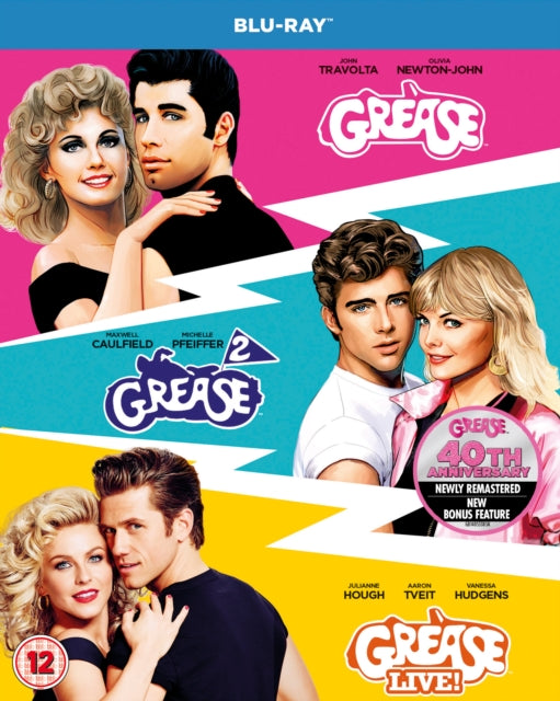 Grease/ Grease 2/ Grease-live - 40th Ann