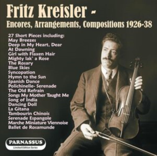 Fritz Kreisler Encores 1926-1938