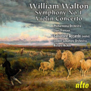 Walton Sym 1 / Vln Conc
