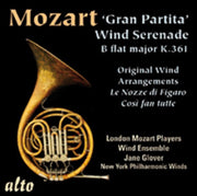 Mozart Wind Serenade Gran Partita K361 /